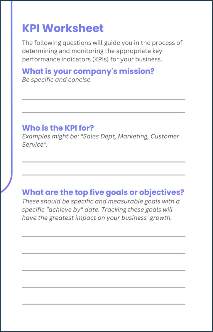 KPI Planning Guide. Through easy-to-follow chapters you will gain a deep understanding of how KPIs can revolutionize your decision-making and drive success.